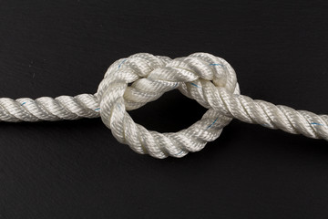 heart shape knot of rope