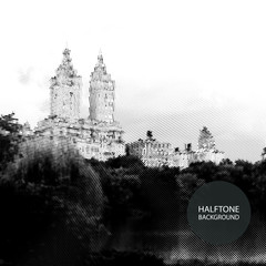 Halftone Background Design - Central Park, New York