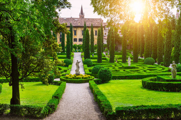 Giusti Garden in Verona,Italy