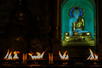 Obraz premium Shwedagon pagoda in Myanmar