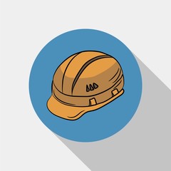 construction helmet icon