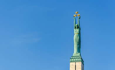 Latvia monument of freedom - 123156858