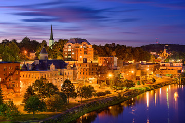 Fototapeta premium Augusta, Maine Skyline