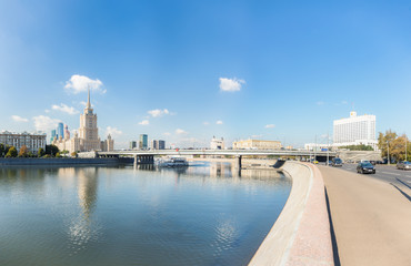 Novoarbatsky Bridge in Moscow