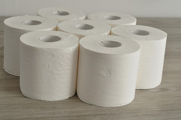 Toilet paper rolls