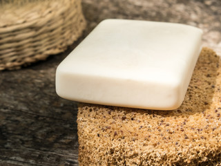 Soap and sponge