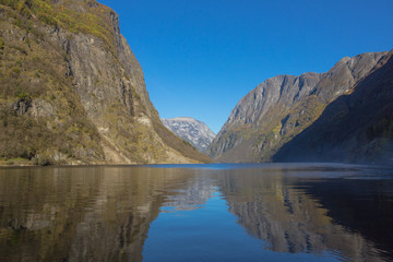 Fototapeta na wymiar Fjord view