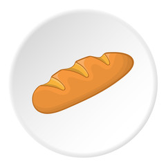 Baton icon. Cartoon illustration of baton vector icon for web