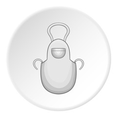 Apron icon. Cartoon illustration of apron vector icon for web
