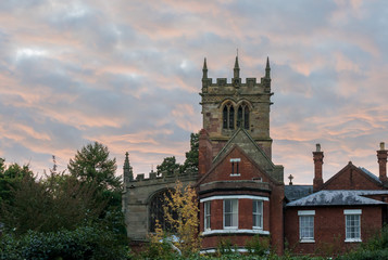 Ellesmere Shropshire Parish Church tower