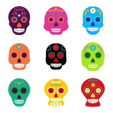 Mexican festival dia de muertos