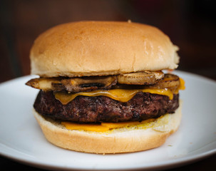 Burger From The Grill