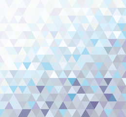 Abstract geometrical background with triangles and space for message.