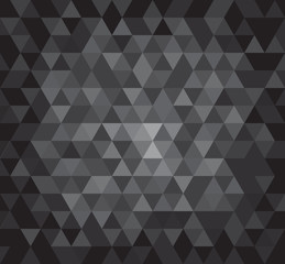 Fototapeta premium Abstract geometrical background with triangles and space for message.