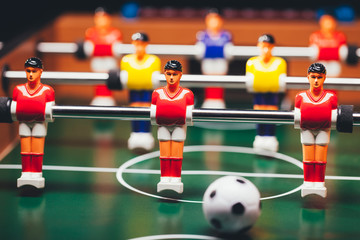 table football soccer game (kicker)