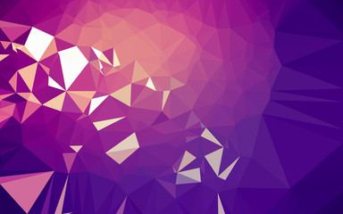 Abstract low poly background, geometry triangle