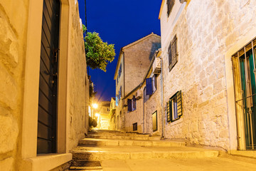 Fototapeta na wymiar Residential Street in Split