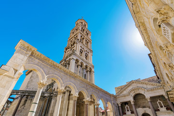 Naklejka premium Diocletian's palace in Split