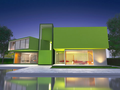 Modern Green House