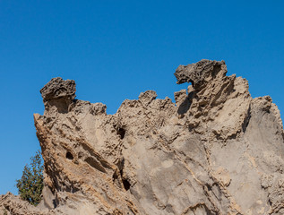 Dragon rock formation Corona Del Mar beach, Newport Beach California