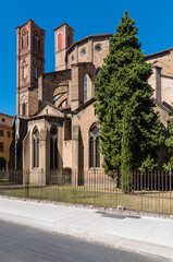 Fototapeta na wymiar Bologna (Italy) - The city of the porches and the capital of Emilia-Romagna region, northern Italy