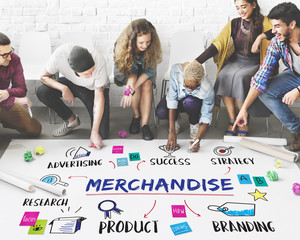 Merchandise Business Goal Investment Plan Concept