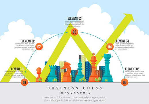 Business Chess Infographic