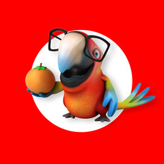 Fun parrot