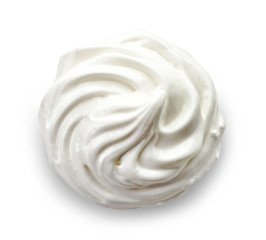 whipped eggs whites