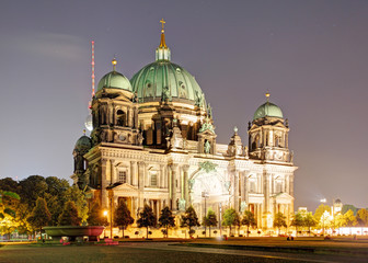 Fototapeta na wymiar Berlin cathedral, Berliner Dom