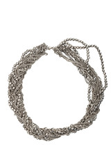 Chain necklace with clipping path