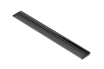 Black Comb on White