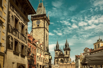 One of the famous popular travel place in world - Prague under s