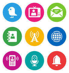 color communication icons