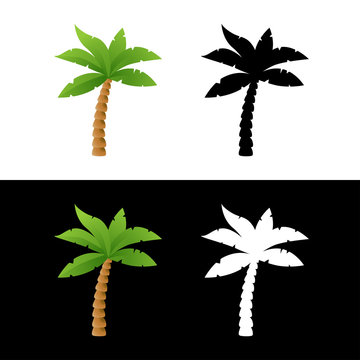 Icons of Palm Tree