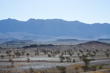 Dry  hills of Morocco
