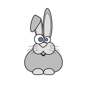 Illustration of Funny Rabbit