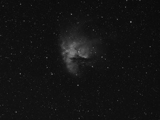 Obraz na płótnie Canvas NGC281 Pacman Nebula Ha-alpha