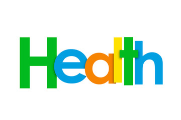 HEALTH Vector Letters Icon