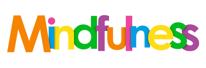 MINDFULNESS Vector Letters Icon