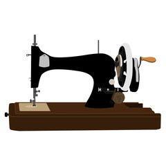 Retro sewing machine