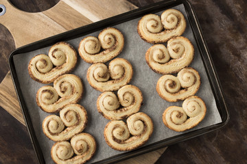 Palmier cookies