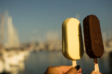 Icecream popsickles friendship