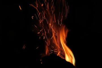 red flames of fire 2