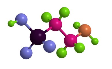 Molecular structure of taurine