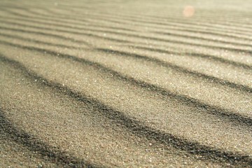 Fototapeta premium golden sand on the beach 5