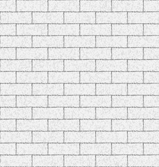 Brick wall seamless background.Vector illustration
