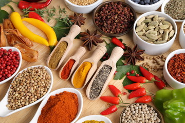 Spices and herbs.