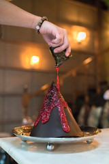 strawberries and chocolate