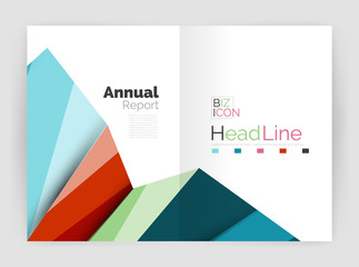 Business annual report abstract backgrounds